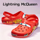 Crocs relâmpago mcqueen